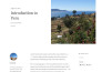 write an article for your travel blog